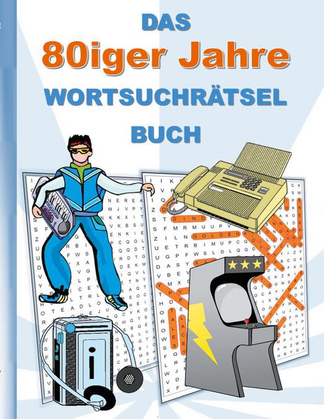 Produktbild: Das 80iger Jahre Wortsuchr&auml;tsel Buch