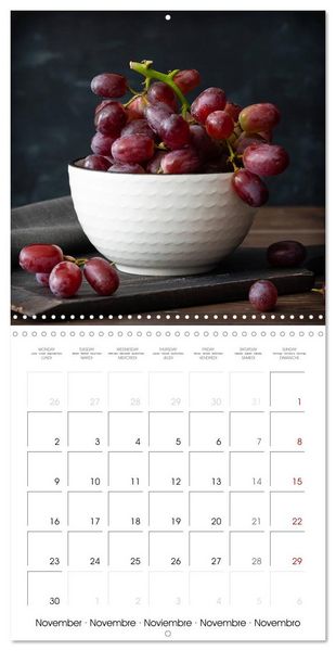 Produktbild: Aesthetic fruit and veggies (Wall Calendar 2026 12 &times; 12 Inch) CALVENDO 12 Month Wall Calendar