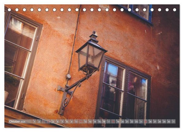 Produktbild: Stockholm - Nordische Sch&ouml;nheit (Tischkalender 2026 DIN A5 quer), CALVENDO Monatskalender