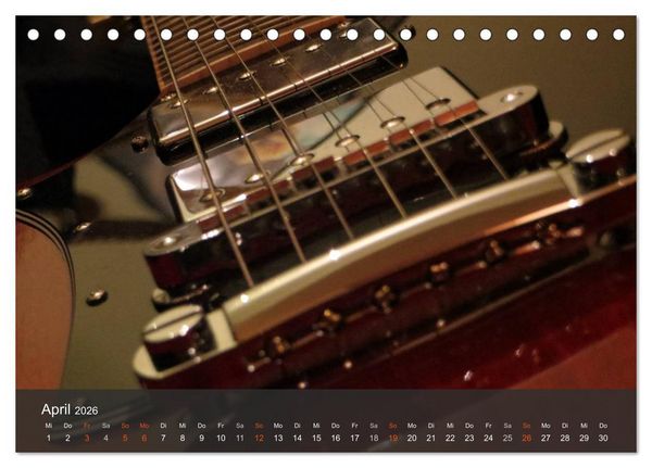 Produktbild: Instrumenten Perspektiven (Tischkalender 2026 DIN A5 quer), CALVENDO Monatskalender