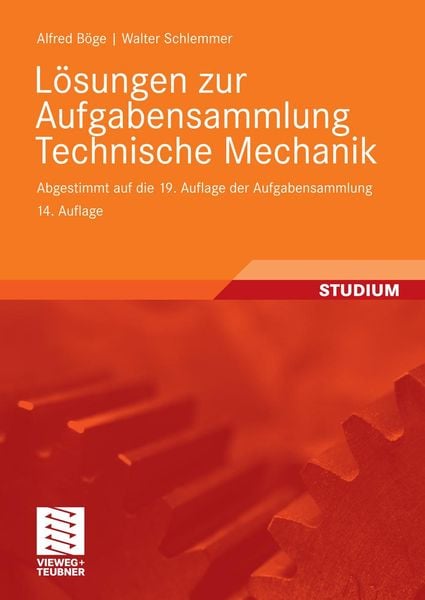 Produktbild: L&ouml;sungen zur Aufgabensammlung Technische Mechanik
