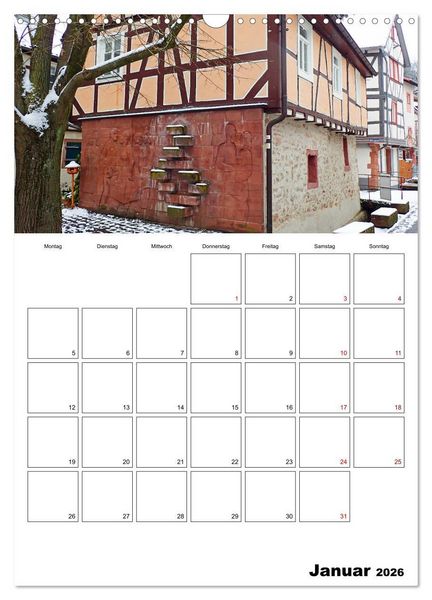 Produktbild: Weinheim an der Bergstra&szlig;e Planer (Wandkalender 2026 DIN A3 hoch), CALVENDO Monatskalender