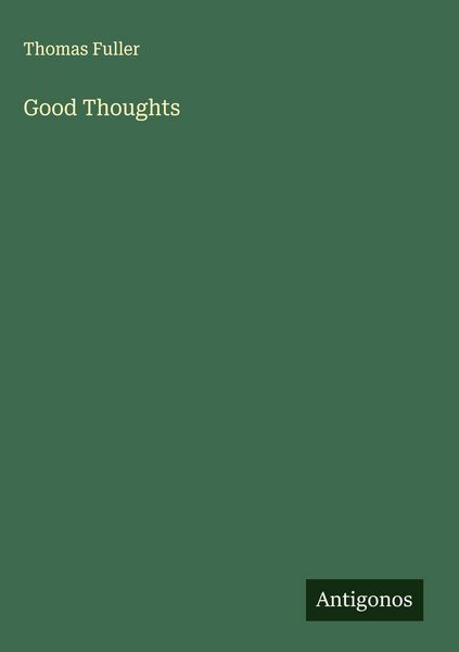 Produktbild: Good Thoughts