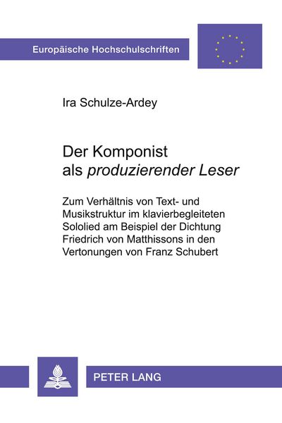 Produktbild: Der Komponist als &laquo;produzierender Leser&raquo;