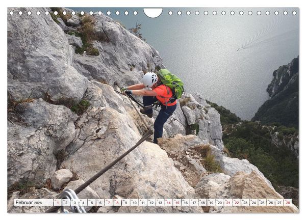 Produktbild: Klettersteige in Norditalien (Wandkalender 2026 DIN A4 quer), CALVENDO Monatskalender