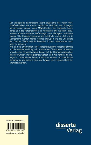 Produktbild: Zukunft der Corporate Governance und des Personalwesens. Perspektiven der Wirtschaftsethik