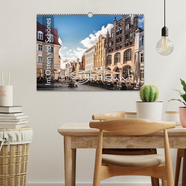 Produktbild: Im Osten viel Sch&ouml;nes - Stralsund (Wandkalender 2026 DIN A3 quer), CALVENDO Monatskalender