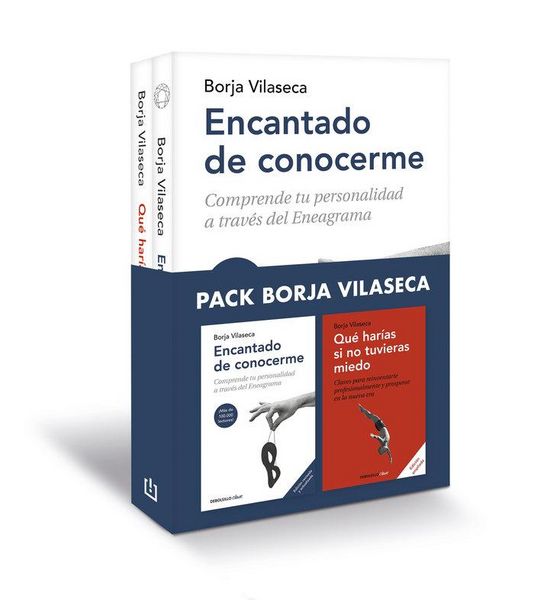 Produktbild: Pack Borja Vilaseca (contiene: Encantado de conocerme | Qu&eacute; har&iacute;as si no tuvieras miedo)