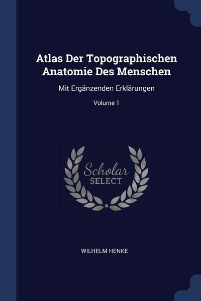 Produktbild: Atlas Der Topographischen Anatomie Des Menschen