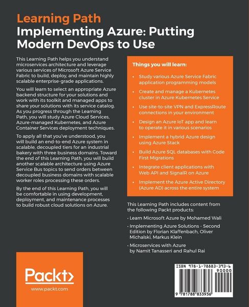Produktbild: Implementing Azure