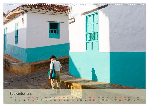 Produktbild: BEKANNTES UND UNBEKANNTES KOLUMBIEN (Wandkalender 2026 DIN A2 quer), CALVENDO Monatskalender