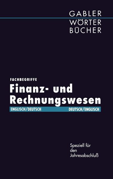 Produktbild: Fachbegriffe Finanz- und Rechnungswesen