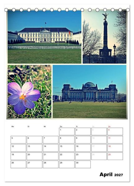 Produktbild: BERLIN / Planer (Tischkalender 2027 DIN A5 hoch), CALVENDO Monatskalender
