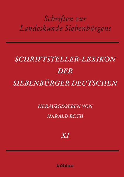 Produktbild: Schriftsteller-Lexikon der Siebenb&uuml;rger Deutschen