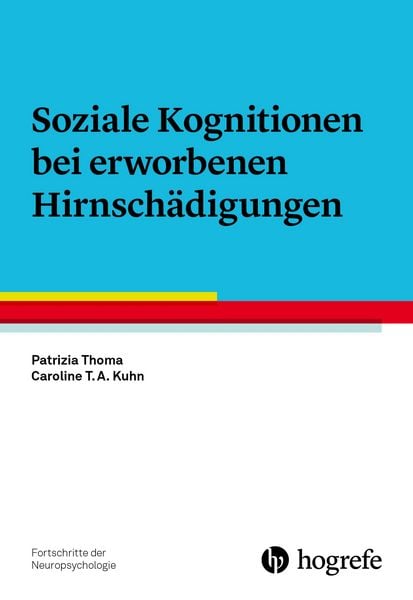 Produktbild: Soziale Kognitionen bei erworbenen Hirnsch&auml;digungen