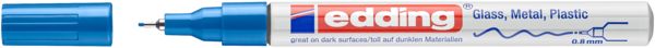 Produktbild: Edding 780 4-780-9-003 Lackmarker Blau 0.8 mm