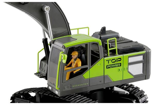 Produktbild: Amewi Kettenbagger G071E 1:18 RC Funktionsmodell Baufahrzeug