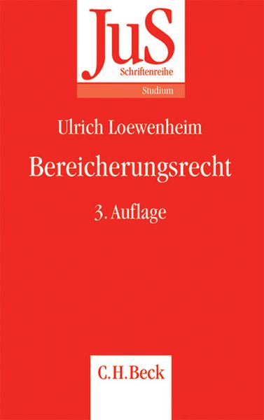 Produktbild: Bereicherungsrecht