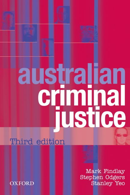 Produktbild: Australian Criminal Justice