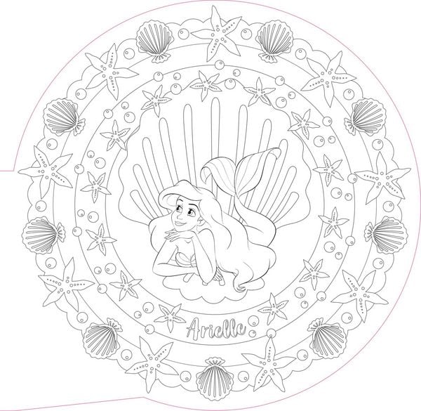 Produktbild: Disney Prinzessin: Mandala-Malzauber
