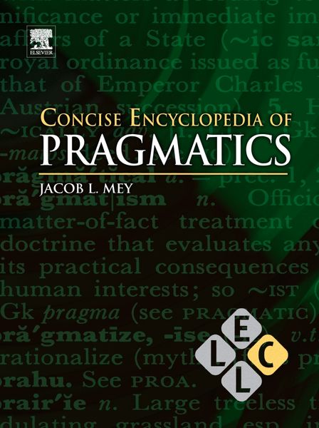 Produktbild: Concise Encyclopedia of Pragmatics