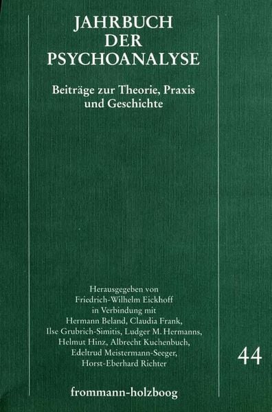 Produktbild: Jahrbuch der Psychoanalyse / Band 44