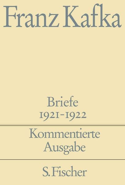 Produktbild: Briefe 1921-1922