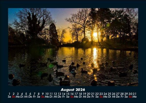 Produktbild: Sonnenuntergang 2026 Fotokalender DIN A5