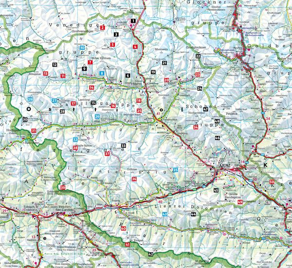 Produktbild: ROTHER Wanderbuch Osttirol