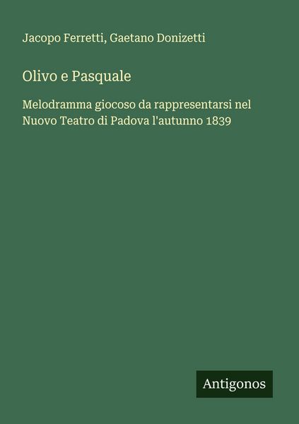 Produktbild: Olivo e Pasquale
