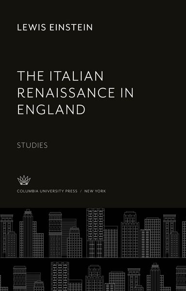 Produktbild: The Italian Renaissance in England