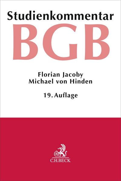 Produktbild: B&uuml;rgerliches Gesetzbuch. BGB