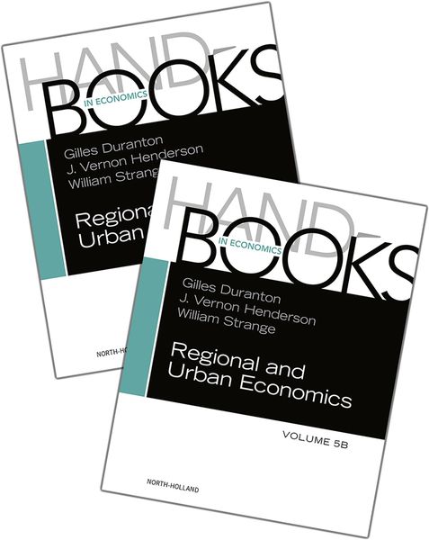 Produktbild: Handbook of Regional and Urban Economics