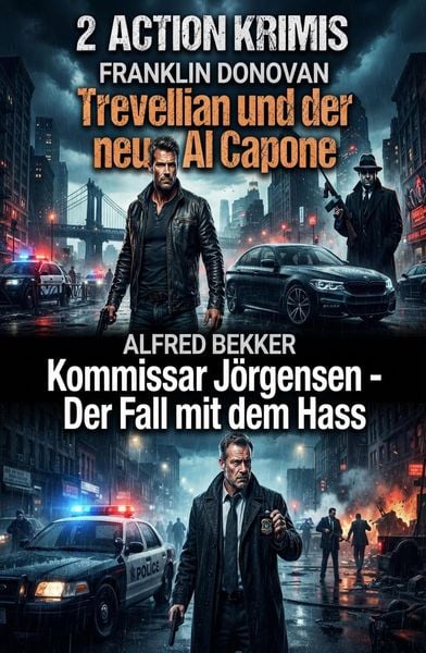 Produktbild: 2 Action Krimis: Trevellian und der neue Al Capone / Kommissar J&ouml;rgensen - Der Fall mit dem Hass