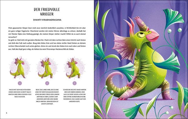 Produktbild: Kinder-Yoga f&uuml;r kleine Dinos