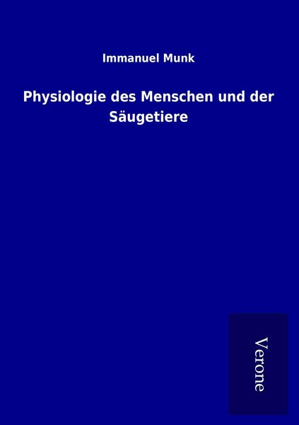 Produktbild: Physiologie des Menschen und der S&auml;ugetiere