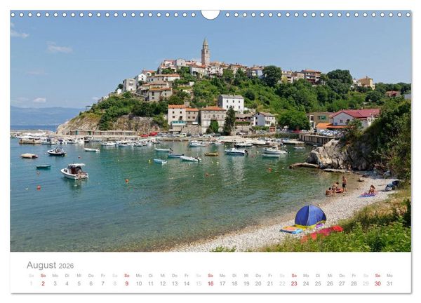 Produktbild: Kroatische Adriak&uuml;ste (Wandkalender 2026 DIN A3 quer), CALVENDO Monatskalender