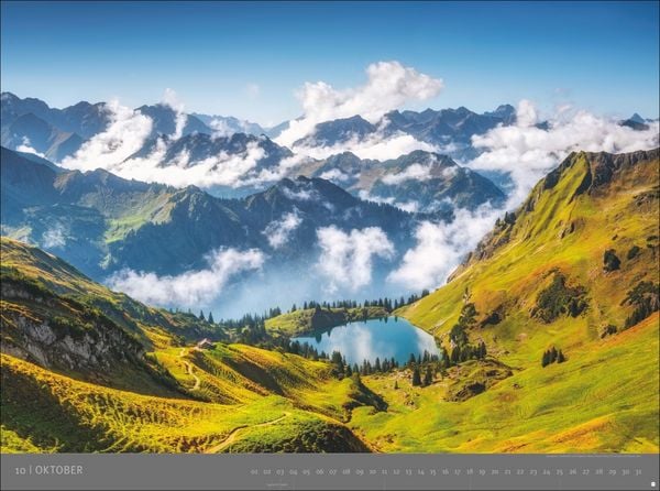 Produktbild: Alpen - Edition Alexander von Humboldt Kalender 2026