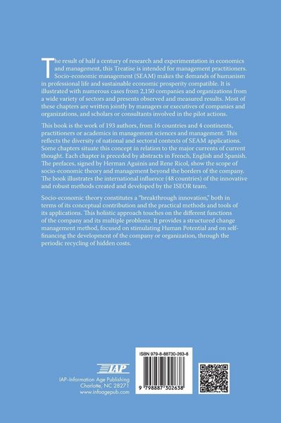 Produktbild: Socio-Economic Approach to Management Treatise