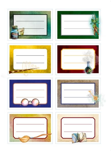 Produktbild: Magische Sticker und Etiketten