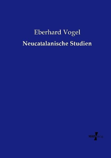 Produktbild: Neucatalanische Studien