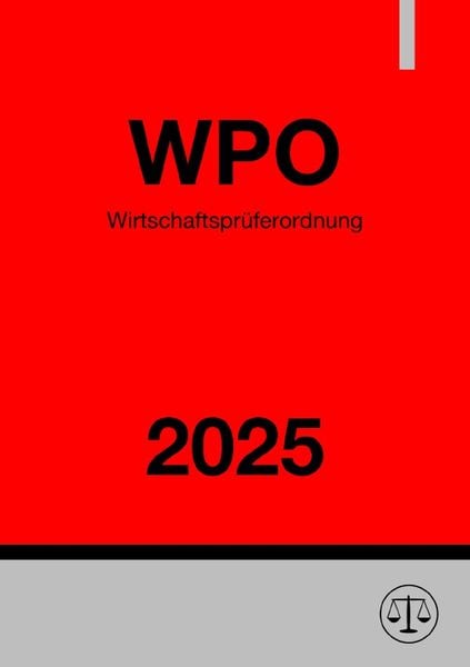 Produktbild: Wirtschaftspr&uuml;ferordnung - WPO 2025