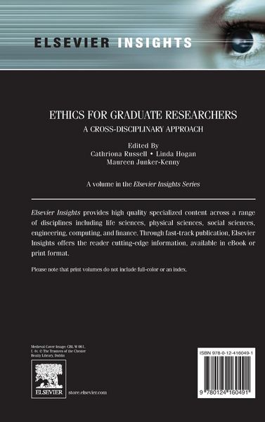 Produktbild: Ethics for Graduate Researchers