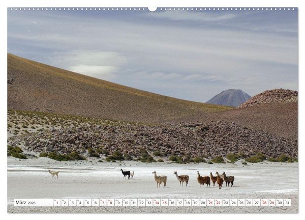 Produktbild: Magie dieses S&uuml;damerikanischen Landes, Chile (Wandkalender 2026 DIN A2 quer), CALVENDO Monatskalender