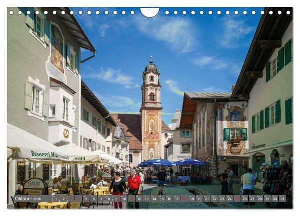 Produktbild: Rund um Bayern (Wandkalender 2026 DIN A4 quer), CALVENDO Monatskalender