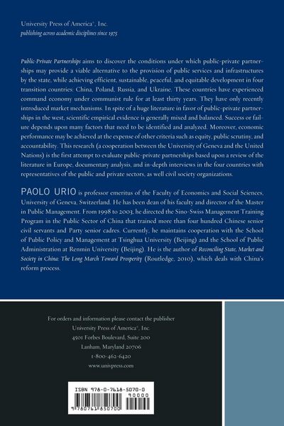 Produktbild: Public-Private Partnerships
