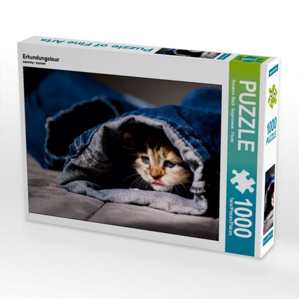 CALVENDO Puzzle Erkundungstour | 1000 Teile Lege-Größe 64 × 48 cm Foto-Puzzle für glückliche Stunden