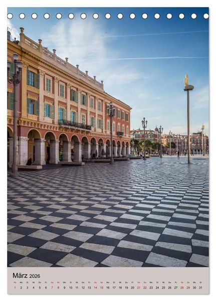 Produktbild: C&Ocirc;TE D&rsquo;AZUR Cannes, Monaco und Nizza (Tischkalender 2026 DIN A5 hoch), CALVENDO Monatskalender