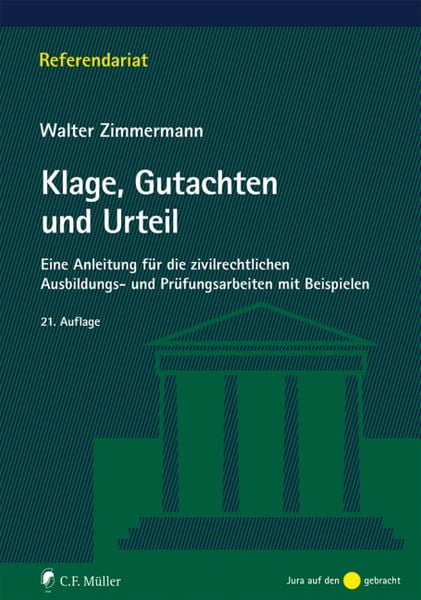 Produktbild: Klage, Gutachten und Urteil