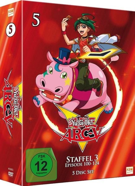 Produktbild: Yu-Gi-Oh! Arc-V - Staffel 3.1: Episode 100-124 [5 DVDs]